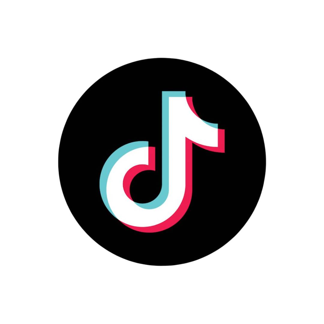 TikTok logo.